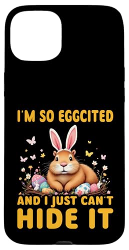 Ich bin so begeistert und ich kann es einfach nicht verstecken Cute Bunny Easter Hülle für iPhone 15 Plus von Easter Joy Family Bunny Jesus Cross Design