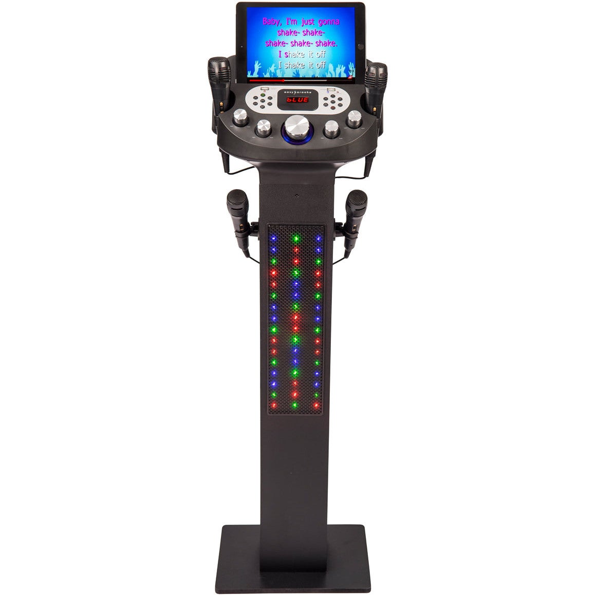 Easy Karaoke EKS468BT Smart Bluetooth Karaoke System with 4x Microphones von Easy Karaoke