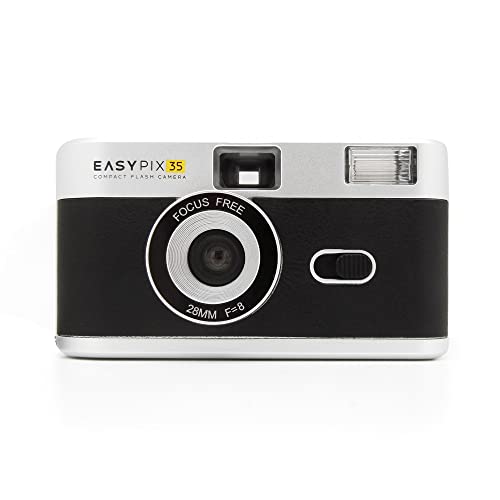 EASYPIX35 Analoge Kleinbildkamera, mit integriertem Blitz von Easypix