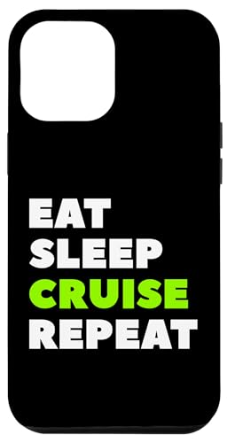 Hülle für iPhone 14 Plus Eat Sleep Cruise Wiederhole lustige Kreuzfahrt von Eat Sleep Cruise Repeat Funny Cruise