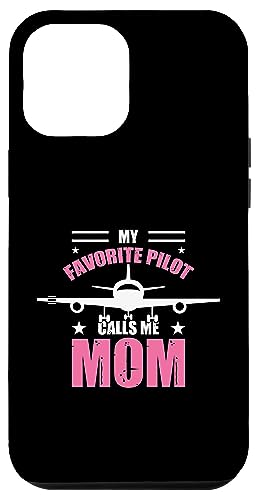 Hülle für iPhone 14 Plus Mein Lieblingspilot nennt mich Mama Airbus 320 von EatSleepFind