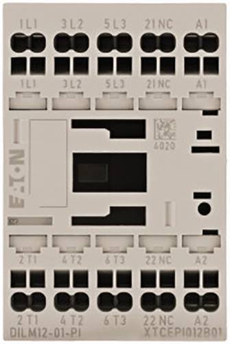 Eaton DILM12-01(230V50HZ,240V60HZ)-PI Leistungsschütz 3 Schließer 5.5kW 12A 1St. von Eaton