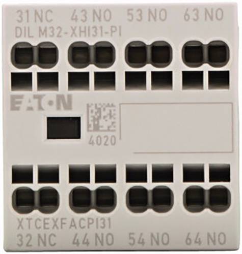 Eaton DILM32-XHI31-PI Hilfsschalterblock 3 Schließer, 1 Öffner 4A 1St. von Eaton