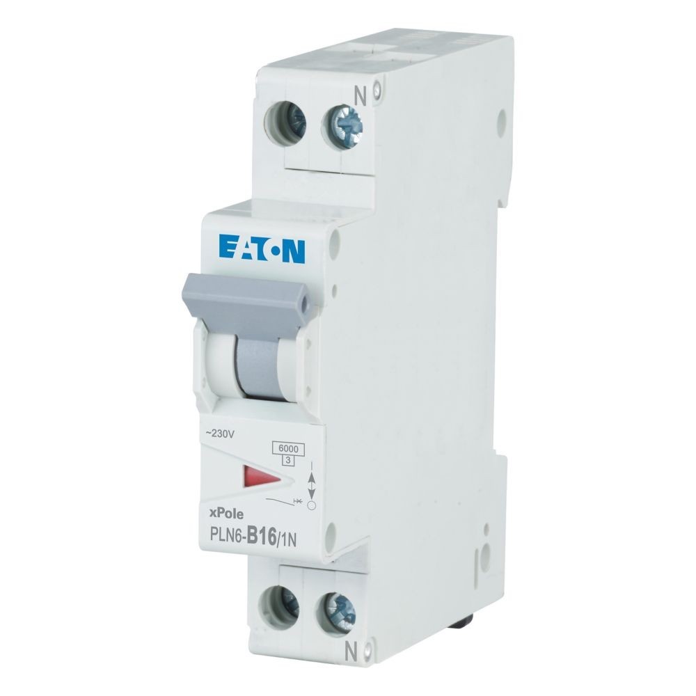 Eaton Leitungsschutzschalter PLN6-B16/1N-DE 263272 Eaton Leitungsschutzschalter PLN6-B16/1N-DE 263272 von Eaton