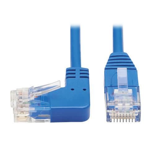 Eaton Tripp Lite Series Left-Angle Cat6 Gigabit Molded Slim UTP Ethernet Kabe... von Eaton