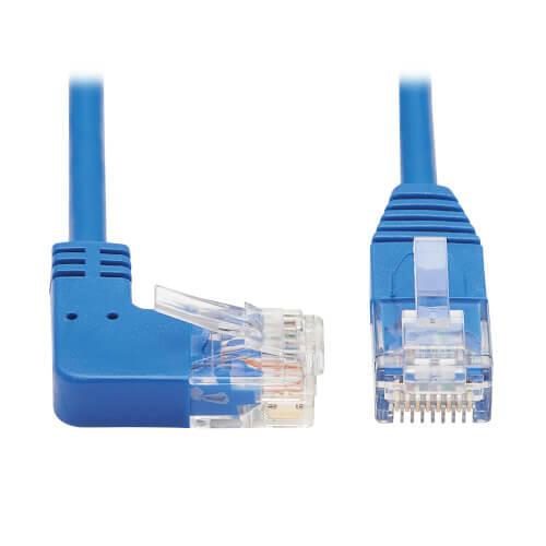 Eaton Tripp Lite Series Right-Angle Cat6 Gigabit Molded Slim UTP Ethernet Kab... von Eaton