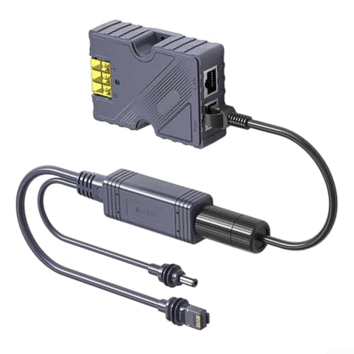 Eawfgtuw 150 W für POE-Splitter für Starlink Mini mit Gigabit-Netzwerkgeschwindigkeit, DC-Umwandlungsset, breiter Temperaturbereich -25 °C bis +70 °C, industrielle Qualität für den Außenbereich von Eawfgtuw