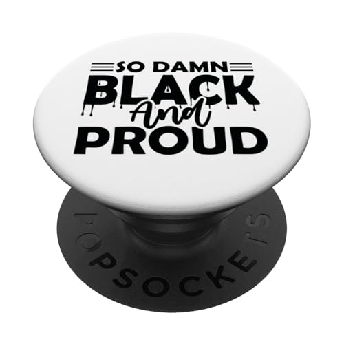 Black History Month Afroamerikanisches Melanin Männer Frauen Kinder PopSockets Klebender PopGrip von Ebony Fuller Shopp