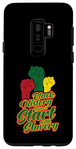 Hülle für Galaxy S9+ Die schwarze Geschichte begann nicht mit Sklaverei Juneteenth Männer Frauen von Ebony Fuller Shopp