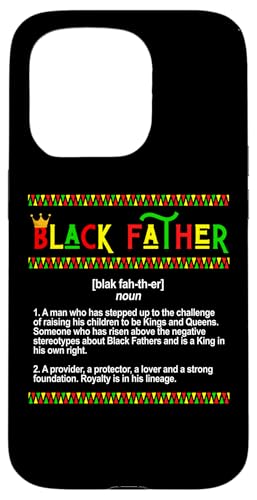 Hülle für iPhone 15 Pro Black Dad Melanin Vater Juneteenth Vatertag Männer Bruh von Ebony Fuller Shopp