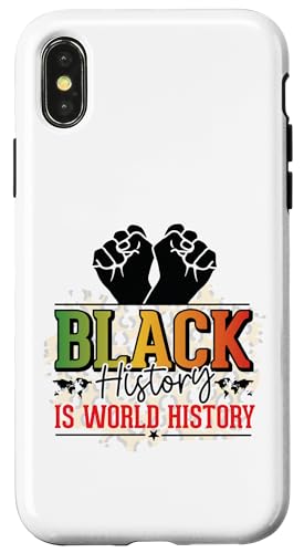 Hülle für iPhone X/XS I Am Black History Melanin Herren Damen Kinder von Ebony Fuller Shopp