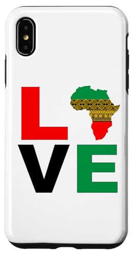 Hülle für iPhone XS Max Love African America Kwanzaa Black History Month Juneteeenth von Ebony Fuller Shopp