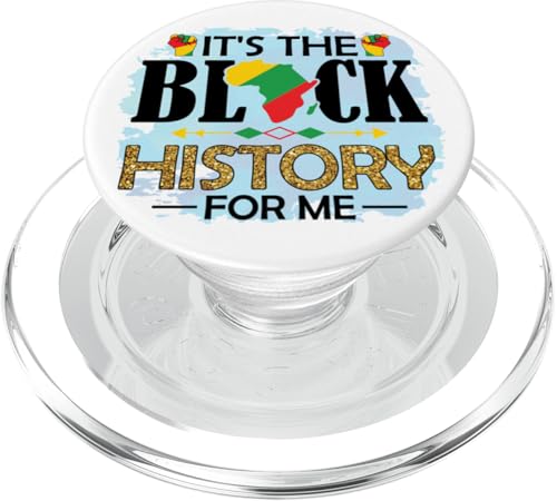 I Am Black History Melanin Herren Damen Kinder PopSockets PopGrip für MagSafe von Ebony Fuller Shopp