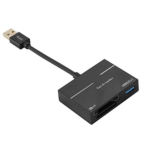 Eboxer XQD-Kartenleser, 3-in-1-USB 3.0 / XQD/TF-Kartenleser für Sony G-Serie für Lexar USB Mark Card für Windows/OS von Eboxer