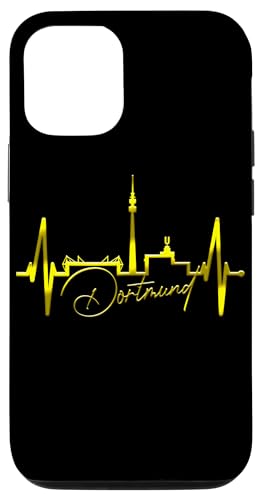 Hülle für iPhone 13 Dortmund Herzschlag Skyline Puls Ruhrpott I Love Dortmunder von Echte Dortmunder Outfits für Fans mit Herz