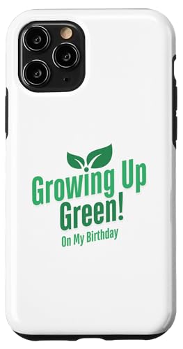 Growing Up Green Birthday – Umweltfreundlicher Kindergeburtstag Hülle für iPhone 11 Pro von EcoCelebrating - Planet Friendly Parties