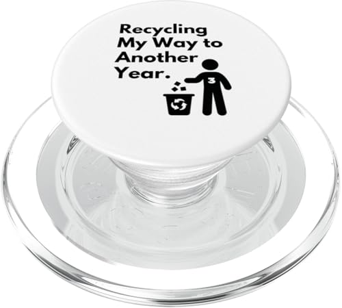 Recycling — Mein Weg in ein neues Jahr — Eco Earth Birthday 3 PopSockets PopGrip für MagSafe von EcoCelebrating - Planet Friendly Parties