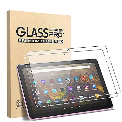 Ecoye[2 Stück Kompatibel mit Fire 10/10 Plus/10 Kids Pro 2021-11. Generation Tablet Schutzfolie Displayschutz 2.5D HD 9H Härte Anti-Kratzen Bläschenfrei Folie von Ecoye