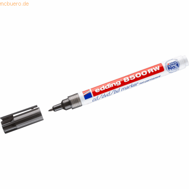 Edding CD-Marker edding 8500 RW cd/dvd/bd marker non-Permanent ca. 1mm Edding CD-Marker edding 8500 RW cd/dvd/bd marker non-Permanent ca. 1mm von Edding