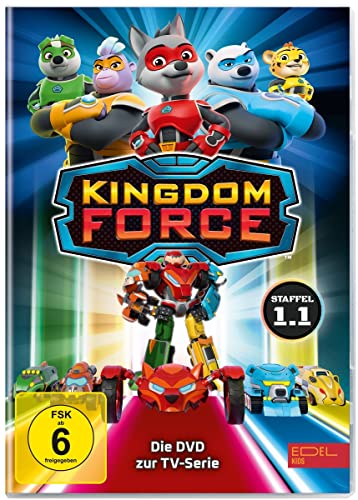 Kingdom Force - Helden der fünf Tierreiche - DVD-Staffelbox 1.1 (Folgen 1 - 26) von Edel Kids
