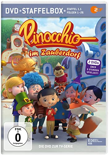 Pinoccio im Zauberdorf - Staffelbox 1.1 (1-26) - Die DVD zur TV-Serie von Edel Kids