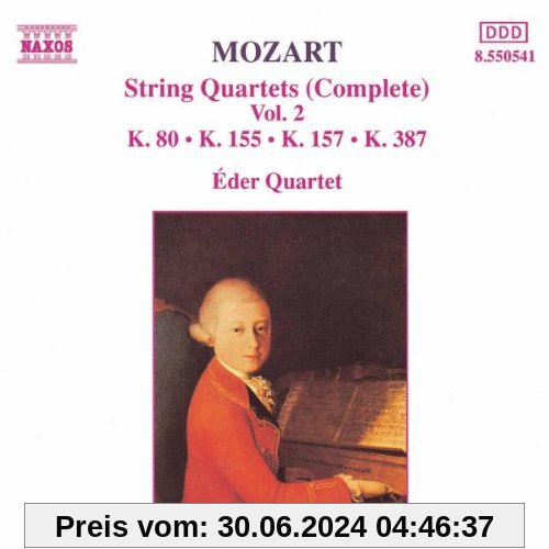 Mozart Streichquartette Vol 2 Eder von Eder-Quartett