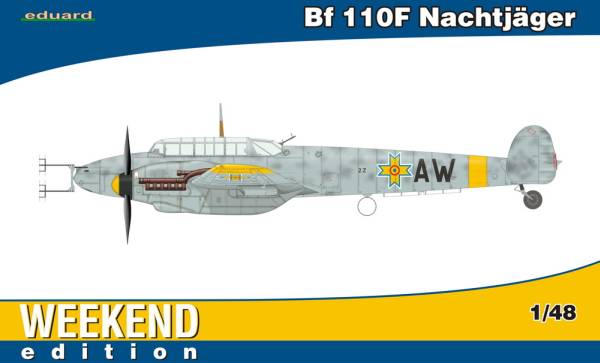 Messerschmitt Bf 110 F NachtjÃ¤ger - Weekend Edition von Eduard