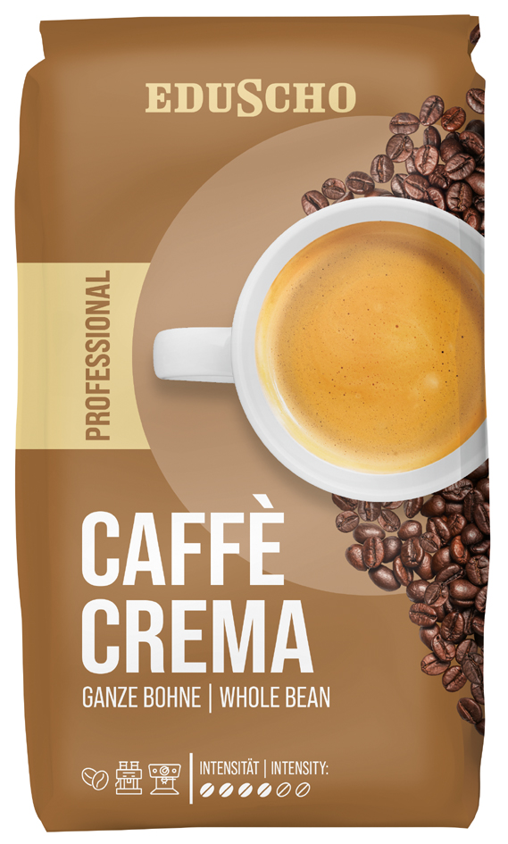 Eduscho Kaffee , Professional Caffè Crema, , ganze Bohne von Eduscho