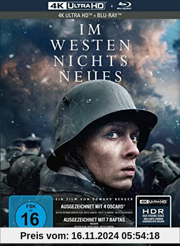 Im Westen nichts Neues (2022) - 2-Disc Limited Collector's Edition im Mediabook (UHD Blu-ray + Blu-ray) von Edward Berger