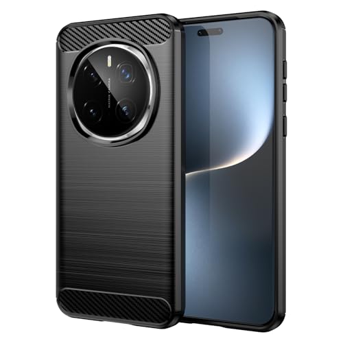 Effcotuo Handyhülle für Honor Magic 7 Pro Hülle, Ultra Thin Cover Stoßfest Case Handyhülle Schutzhülle Shock Absorption passt Hülle - Schwarz von Effcotuo