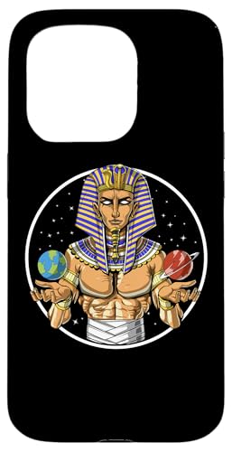 Hülle für iPhone 15 Pro Weltraum Ägyptisches Pharao Tutanchamun König Tut von Egypt Pharaoh Spirit Clothing