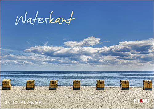 Waterkant - XL Broschurkalender - Kalender 2020 - Eiland-Kalenderverlag - Wandkalender mit Platz zum Eintragen - 31 cm x 22 cm (offen 31 cm x 44 cm) von Eiland