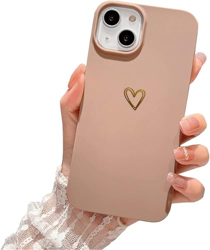 Einaily Hülle für iPhone 16 Plus Case Crystal Clear Handyhülle Mode Chic Muster Ultra Dünn TPU Silikon Hülle Durchsichtig Liebesherz Bumper Stoßfest Kratzfest Schutzhülle für iPhone 16 Plus Slim Cover von Einaily