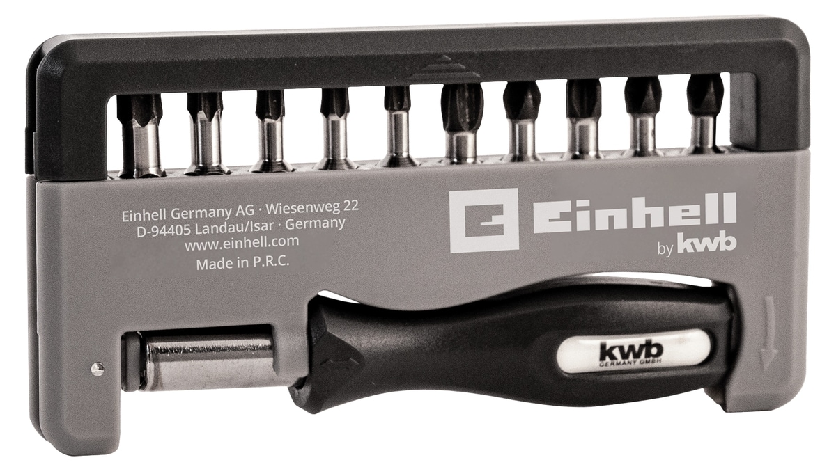 EINHELL Bitbox Handy Impact, 49155025, 12-teilig von Einhell