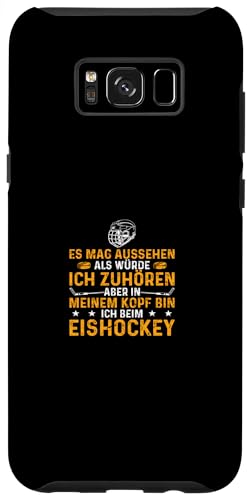Hülle für Galaxy S8+ Hockey Lustiges Bin Ich Beim Eishockey Eishockey Spieler von Eishockeyspieler Geschenke