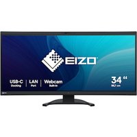 EIZO FlexScan EV3450XC-BK 86,7cm (34,1") curved UW-QHD IPS Monitor DP/HDMI/USB-C HV von Eizo