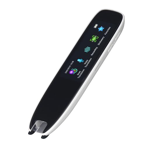 Ejoyous Scan-Reader-Stift, 13 Sprachen, OCR-Digitalstift-Lesegerät, Unterstützt Sprach-Scan-zu-Text-Übersetzung, Intelligentes Digitales Leseübersetzungsgerät für Legasthenie, von Ejoyous