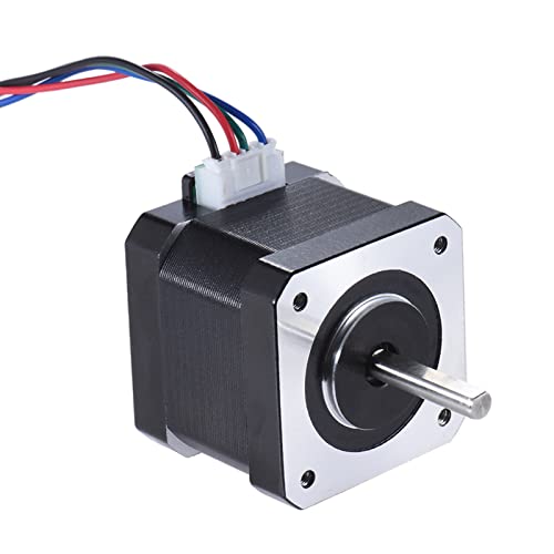 Nema 17 Schrittmotor, 42 * 42 * 38mm, 10 Stück mit 5 x10 pcs Nema 17 Stepper Stepping Motor Drive Control 2 Phase 1.8 Degree 0.9A 0.4N.M 3D Drucker/CNC Zubehör Ersatz (1 Stück) von Ejoyous