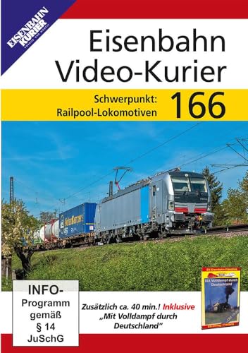 Eisenbahn-Video-Kurier 166: Railpool-Loks von Ek-Verlag EisenbahnKurier