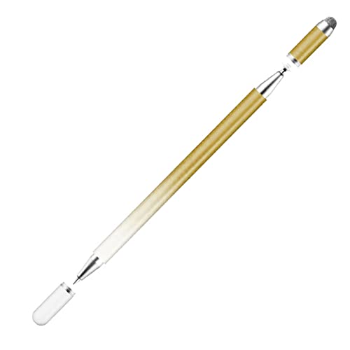 Doppelseitiger kapazitiver Stift 3-in-1 Clear Disc Pen Point Pen Kapazität Bleistift für Zeichnen Gaming von Eladcncmc