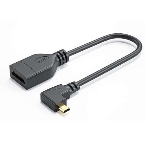 Eladcncmc 4K60hz Videokabel, 6 x 2,3 mm auf 14 x 4,5 mm Anschluss, 3840 x 2160P, für Video-Streaming-Leitungsverlängerung, 3840 x 2160P von Eladcncmc