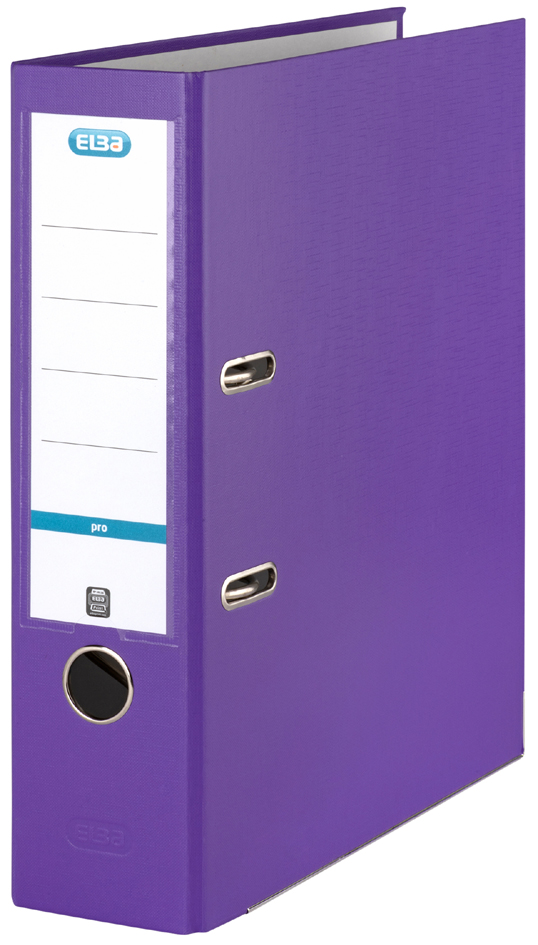 ELBA Ordner smart Pro, Rückenbreite: 80 mm, violett ELBA Ordner smart Pro, Rückenbreite: 80 mm, violett von Elba