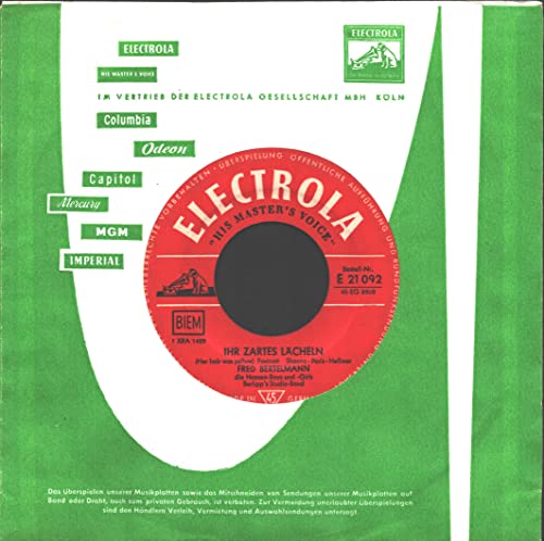 Ihr zartes lächeln / Meine Heimat ist täglich woanders (7" Vinyl Single 1959)(Electrola 21 092) von Electrola Records