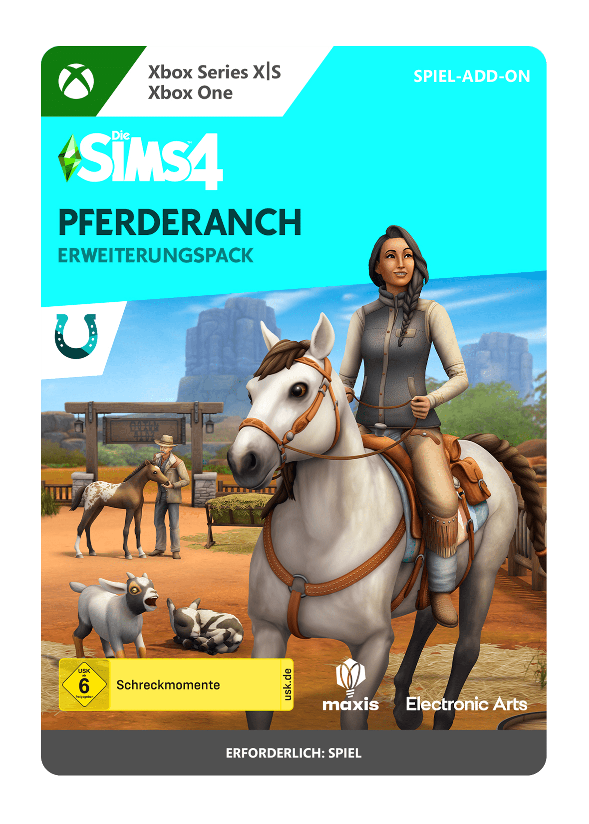 Die Sims™ 4 Pferderanch-Erweiterungspack von Electronic Arts