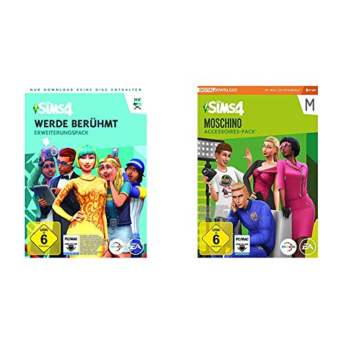 Die Sims 4 - Werde berühmt - Erweiterungspack | PC Download - Origin Code & Sims 4 - Moschino Stuff Pack DLC | PC Download - Origin Code Die Sims 4 - Werde berühmt - Erweiterungspack | PC Download - Origin Code & Sims 4 - Moschino Stuff Pack DLC | PC Download - Origin Code von Electronic Arts