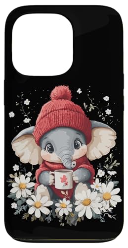 Elefanten Frauen Kleidung Kaffee Deko Kinder Mädchen Elefant Hülle für iPhone 13 Pro von Elefant Damen Kleidung Herren Elefant Kaffee Deko