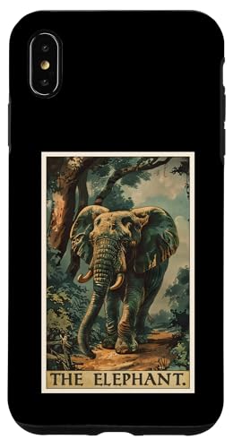 Elefanten Elefant Tarot Karte Hülle für iPhone XS Max von Elefanten Elefant Geschenk Shop