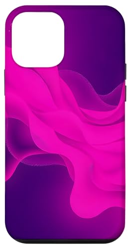 Hülle für iPhone 12 mini Rosa Minimale abstrakte Kunst von Elegant Pink Abstract Art Designs