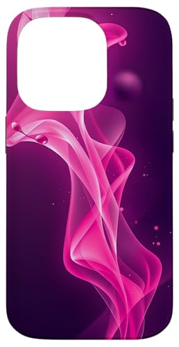 Hülle für iPhone 14 Pro Sanfte ästhetische rosa abstrakte Kunst von Elegant Pink Abstract Art Designs