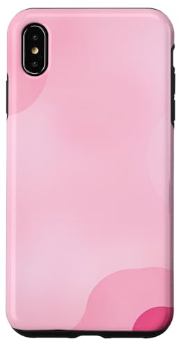 Hülle für iPhone XS Max Minimale rosa abstrakte Kunst von Elegant Pink Abstract Art Designs